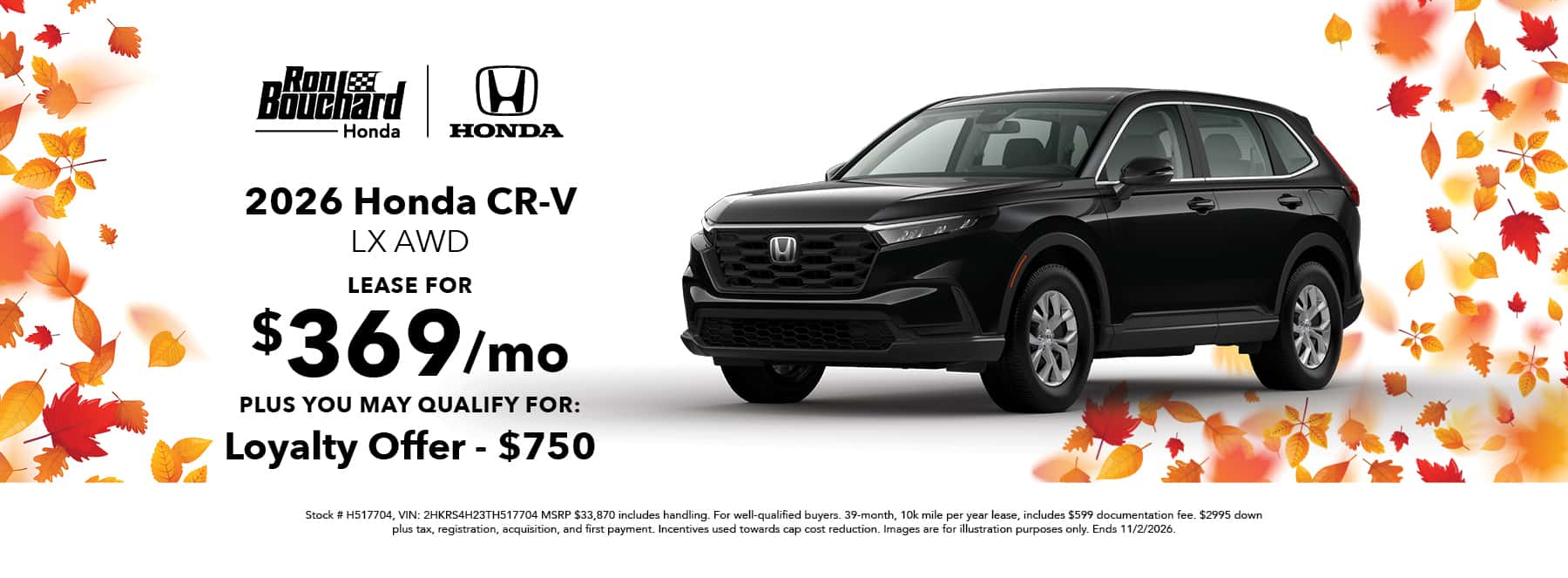 2026 Honda CR-V LX AWD