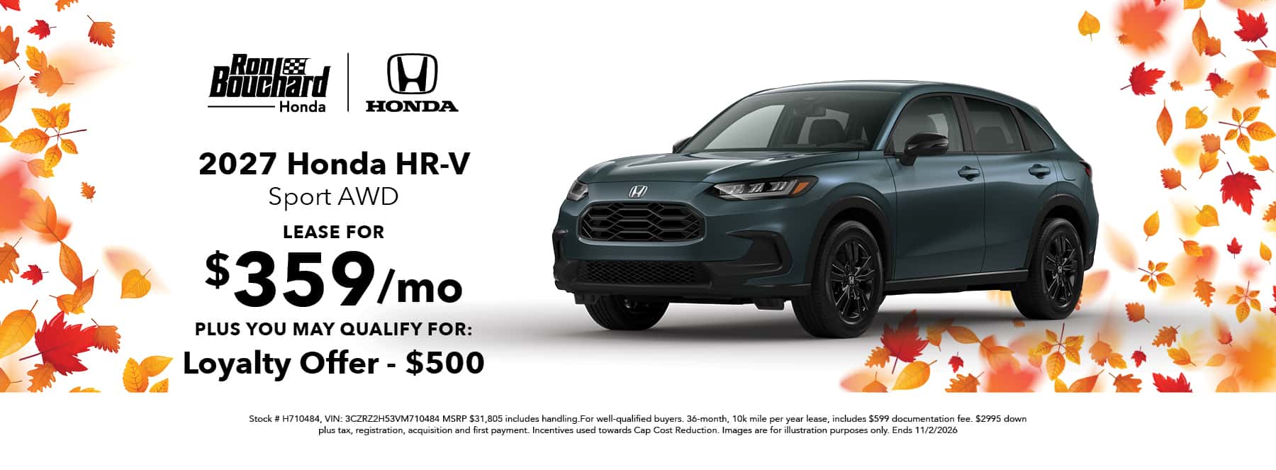 2027 Honda HR-V Sport AWD