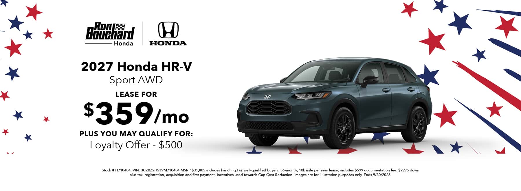 2027 Honda HR-V Sport AWD