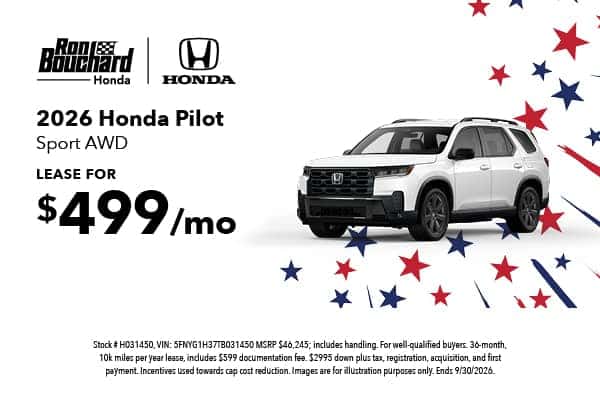 2026 Honda Pilot Sport AWD  