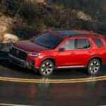 2026 Honda Pilot in red