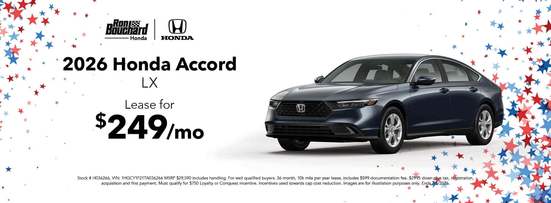 June Accord Offer