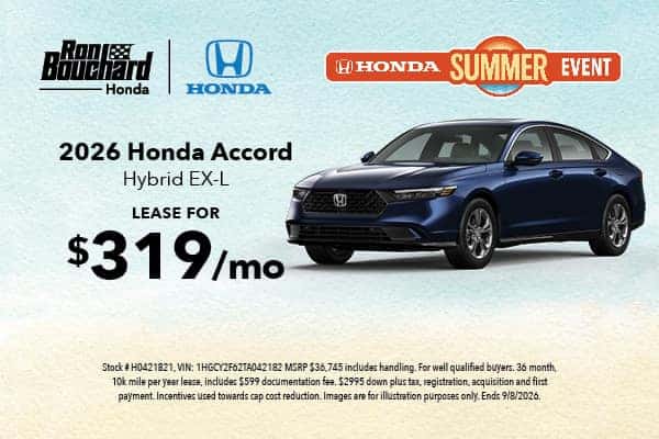 2026 Honda Accord Hybrid EX-L