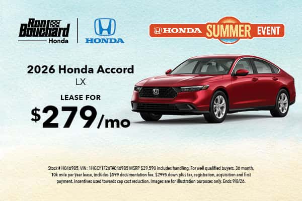 2026 Honda Accord LX