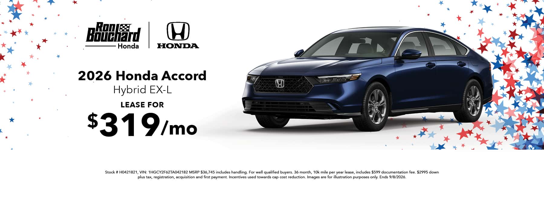 2026 Honda Accord Hybrid EX-L