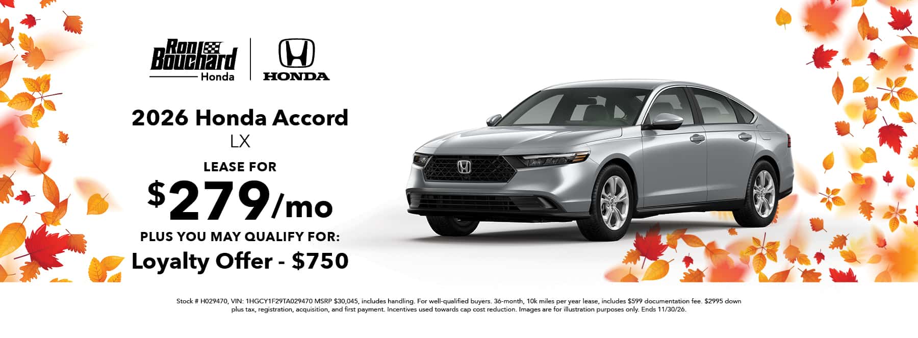 2026 Honda Accord LX
