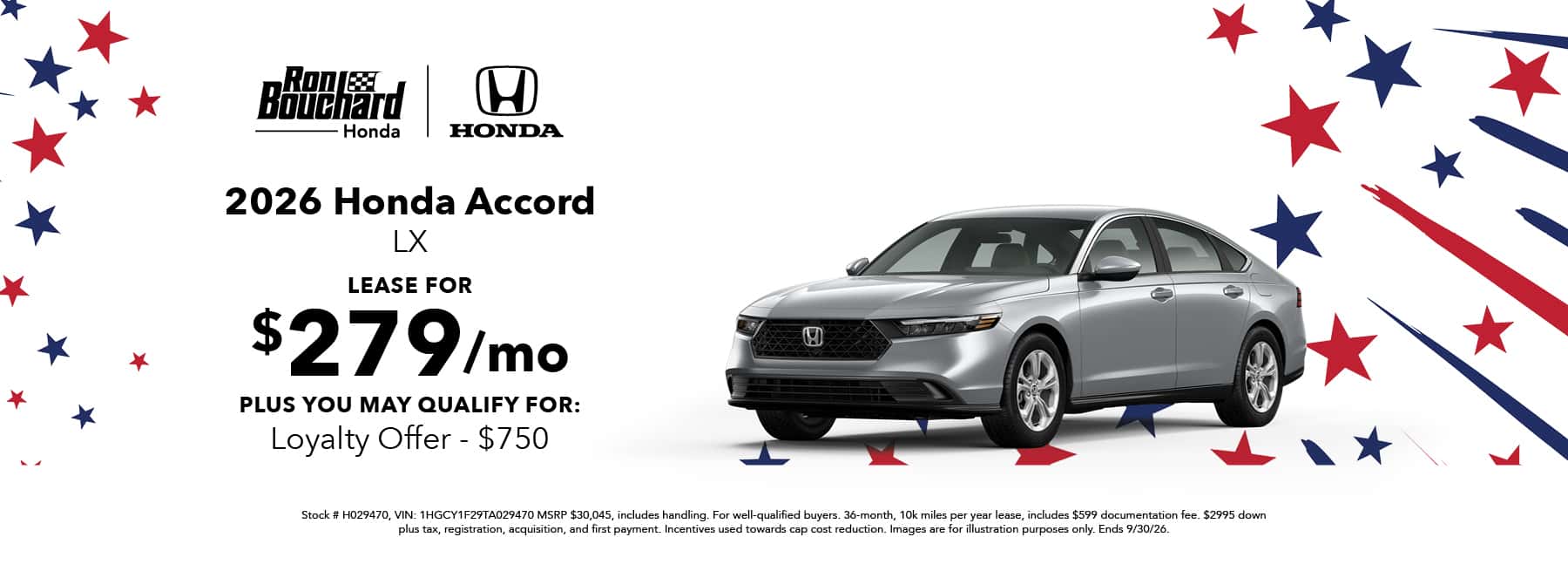 2026 Honda Accord LX