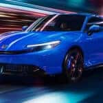 The 2026 Honda Prelude in blue