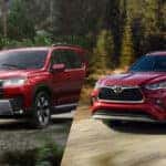 2026 Honda Pilot vs Toyota Highlander