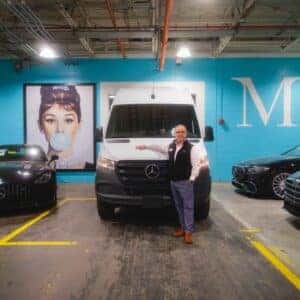 white Mercedes-Benz van near me PA