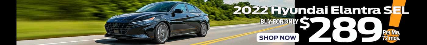 2022 Hyundai Elantra SEL driving in Reading, PA near me