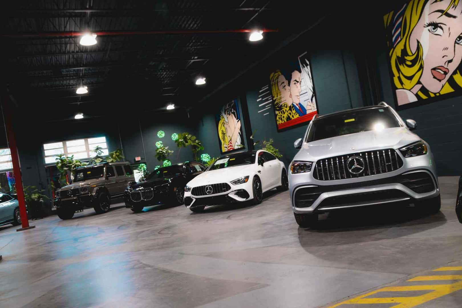Mercedes-Benz cars for sale near me, vehicles in Showroom