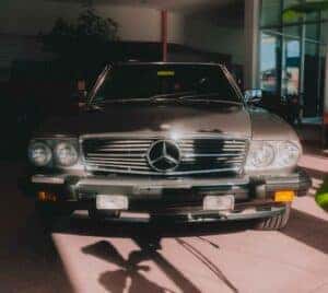 sell my car Mercedes-Benz classic vehicle front