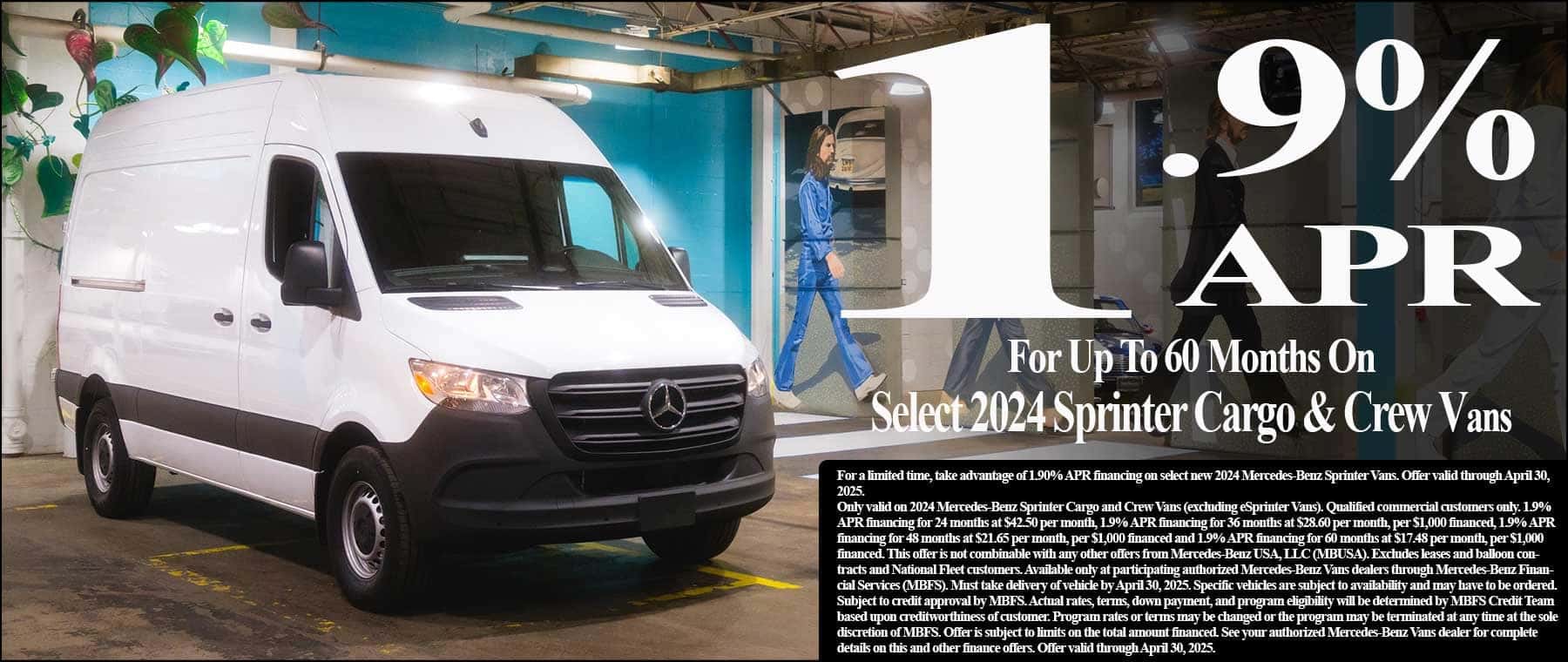 Mercedes-Benz Sprinter van for sale near me PA April special
