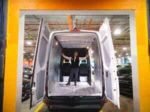 interior of Mercedes-Benz Sprinter in Reading, PA