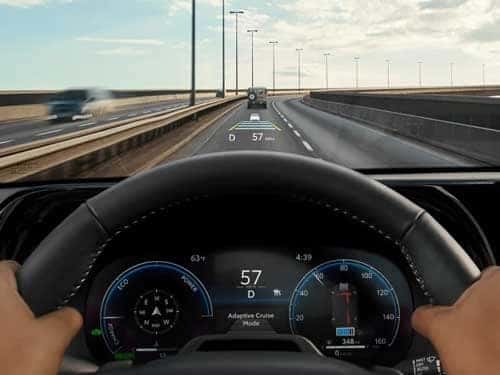 2025 Toyota Crown heads up display