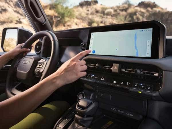 2024 Toyota Land Cruiser touchscreen