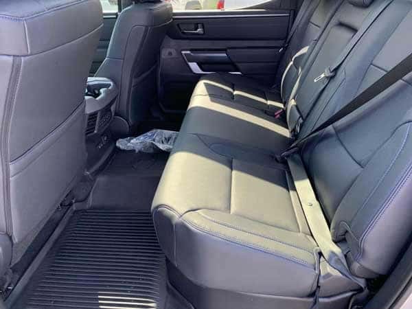 2025 Toyota Tundra seats
