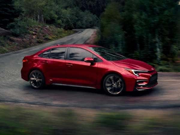 2025 Toyota Corolla Hybrid driving