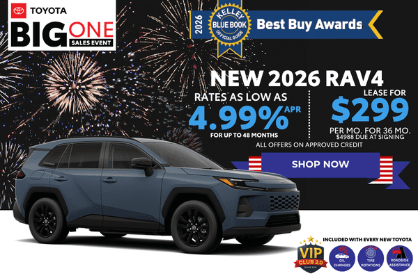 New 2026 Rav4 Offer