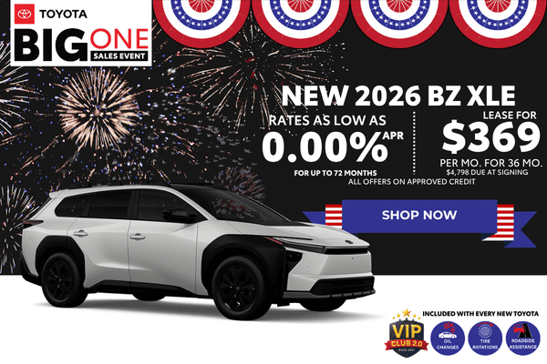 New 2026 BZ Offer
