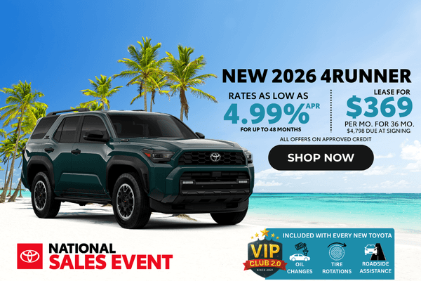 2026 4Runner Offer