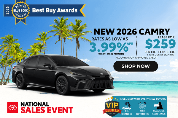 New 2026 Camry Offer