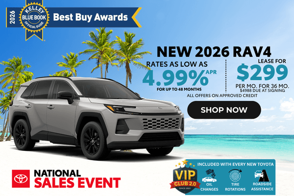 New 2026 Rav4 Offer
