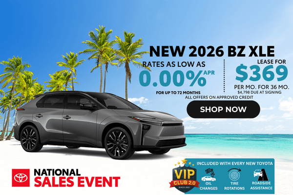 New 2026 BZ Offer
