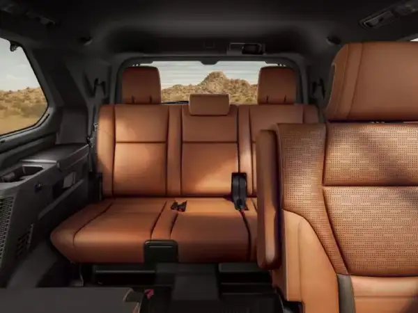 Spacious Passenger Seats