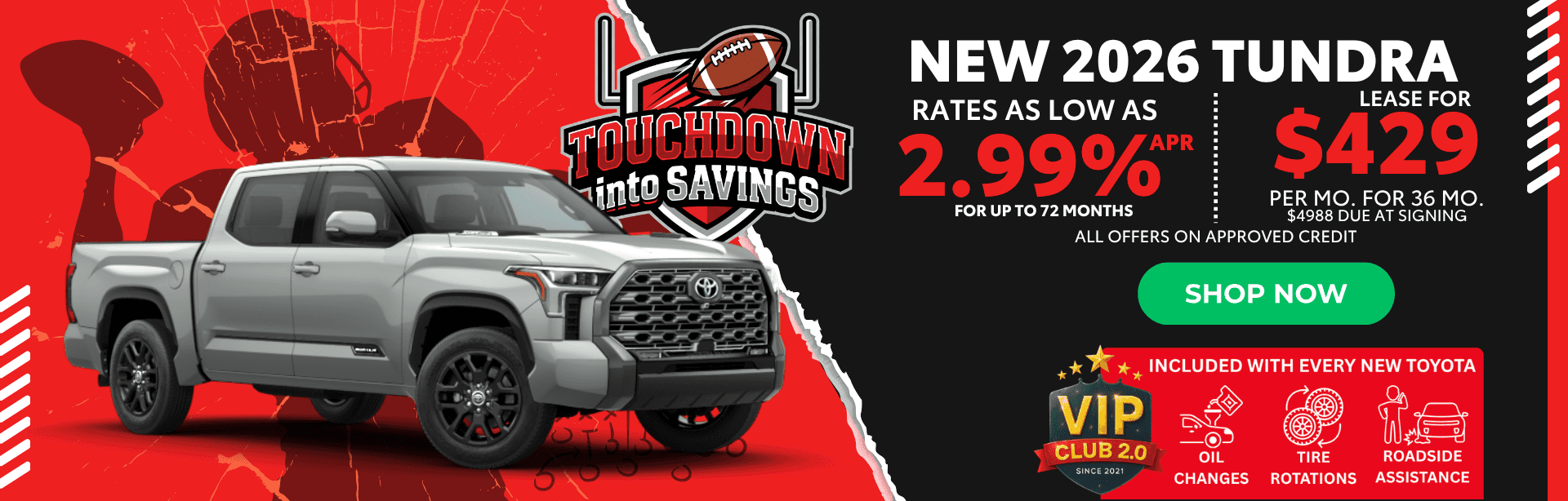 Tundra Special Offers