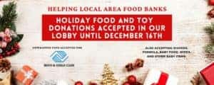 Transwest GMC is Your Location to Donate Food and Toys