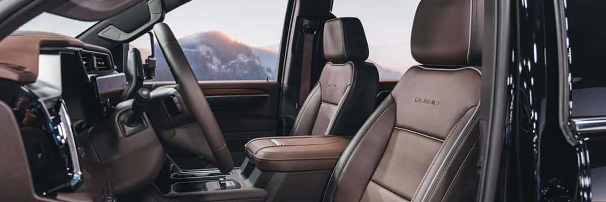 2024 Sierra 2500 HD Laather Interiors