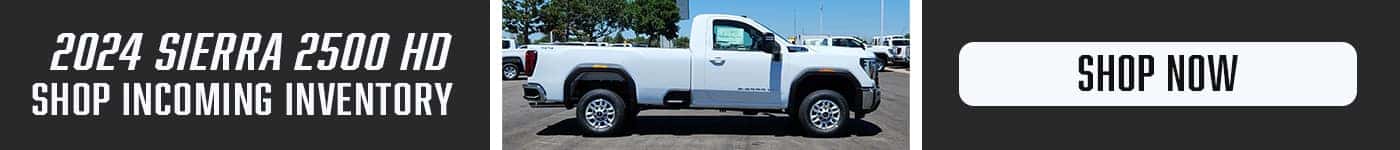 Shop Sierra 2500 HD Incoming Inventory