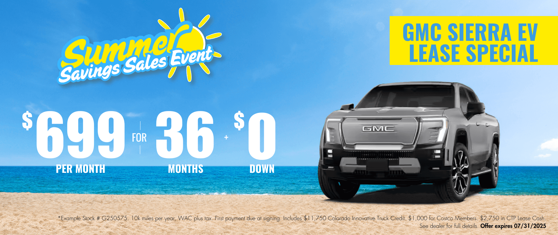 TW-GMC-GMC-Sierra-EV-Lease-Special-Summer-Savings-Sales-Event-Website-Banner–1-