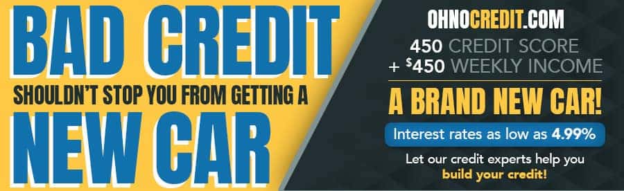 OhNoCredit.com - Bad credit shouldn't stop you from getting a new car