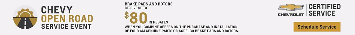 Chevy Open Road Service Event