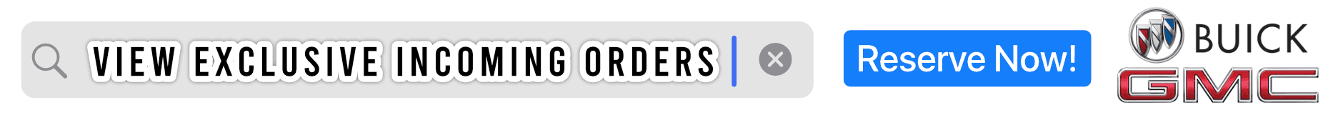 View Order Reserve