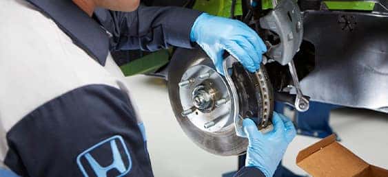 How to check your tires' health at Washington Honda of Washington | Putting on new brakes