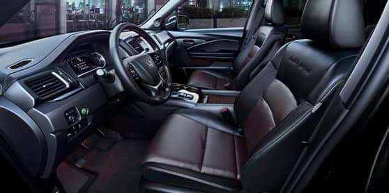 Compare the 2021 Honda Pilot vs. the 2021 Ford Explorer at Washington Honda | Driver's seat and steering column