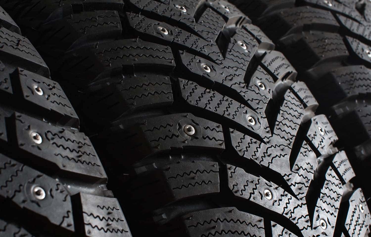 The Cold Facts of Winter Tires | Washington Honda in Washington, PA | Close up picture of studded winter tires