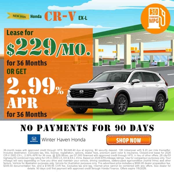 New 2026 Honda CR-V EX-L