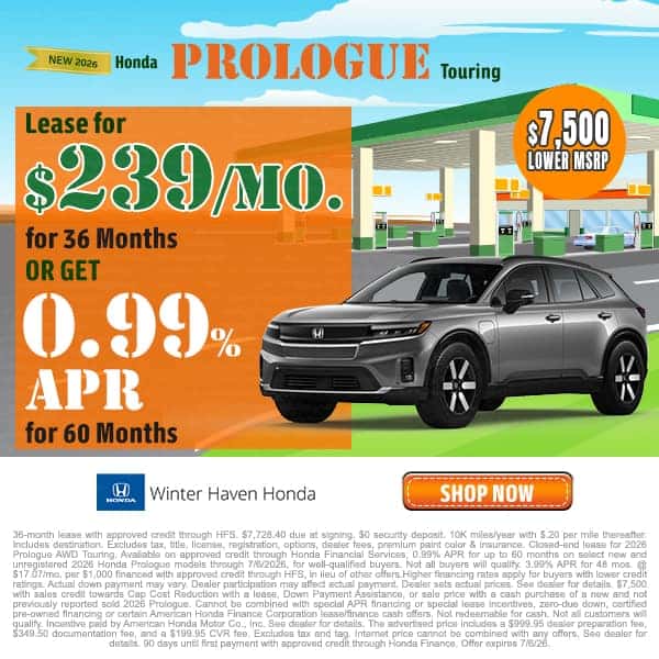 2026 Honda Prologue Touring 